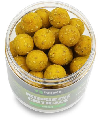 Nikl Rozpustné Criticals boilie Corn 250ml