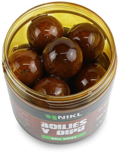 Nikl Boilies v dipu Kill Krill 250ml