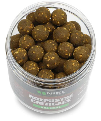 Nikl Rozpustné Criticals boilie Kill Krill 250ml