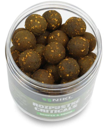 Nikl Rozpustné Criticals boilie Scopex & Squid 250ml