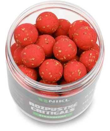 Nikl Rozpustné Criticals boilie Strawberry 250ml