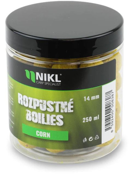 Nikl Rozpustné boilies Corn 250ml