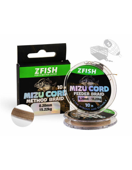 ZFISH Šňůrka MizuCord Method Feeder braid 10m
