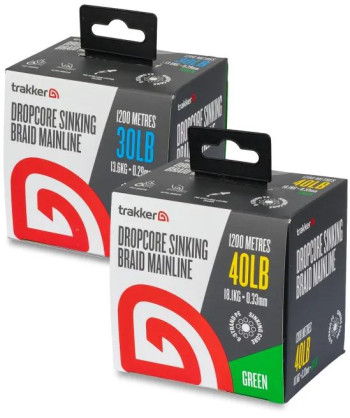 Trakker Kmenová šňůra Dropcore Braid Green 1200m