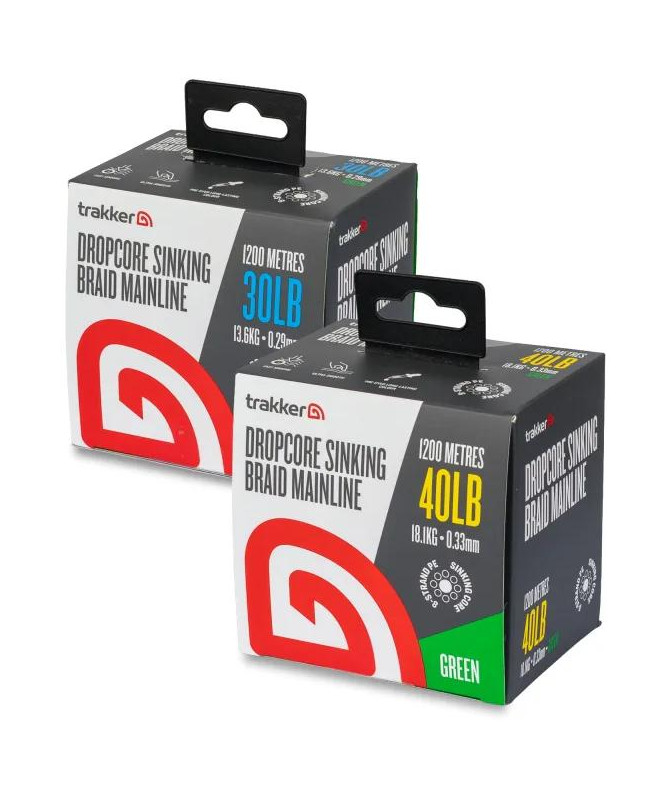 Trakker Kmenová šňůra Dropcore Braid Green 1200m