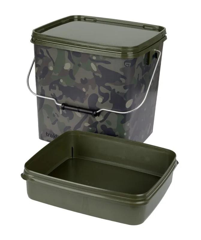 Trakker Kbelík Camo Square Container 13l