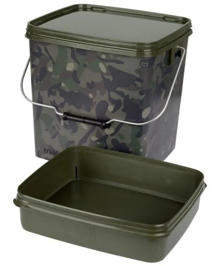 Trakker Kbelík Camo Square Container 13l