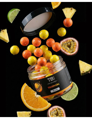 TB Baits Plovoucí Boilie Pop-Up Tropical + NHDC 50 g 12 mm