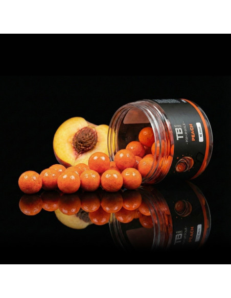 TB Baits Plovoucí Boilie Pop-Up Peach + NHDC 50 g 12 mm
