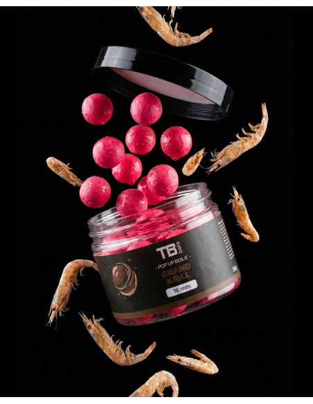 TB Baits Plovoucí Boilie Pop-Up Grand Krill + NHDC 50 g 12 mm