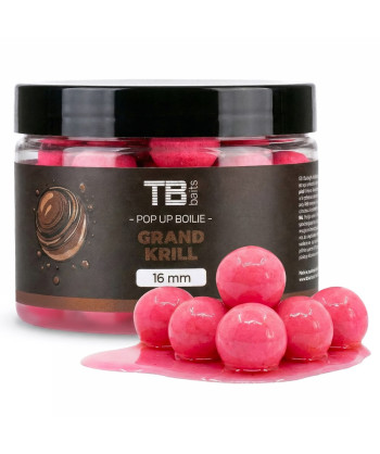 TB Baits Plovoucí Boilie Pop-Up Grand Krill + NHDC 50 g 16 mm