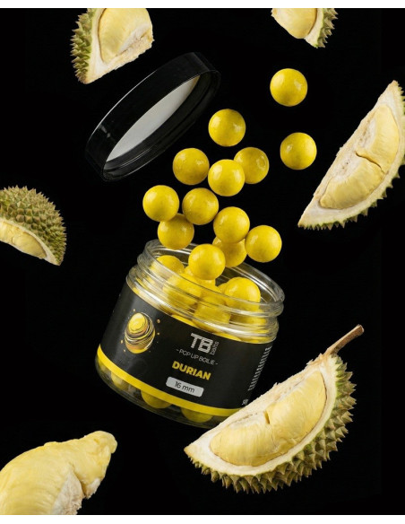 TB Baits Plovoucí Boilie Pop-Up Durian + NHDC 50 g 12 mm