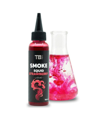 TB Baits Smoke Liquid Squid Strawberry 100 ml