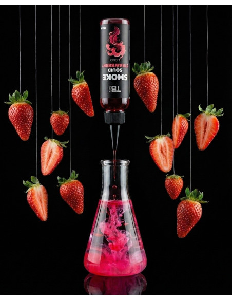 TB Baits Smoke Liquid Squid Strawberry 100 ml