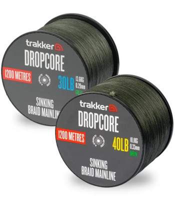 Trakker Kmenová šňůra Dropcore Braid Green 1200m