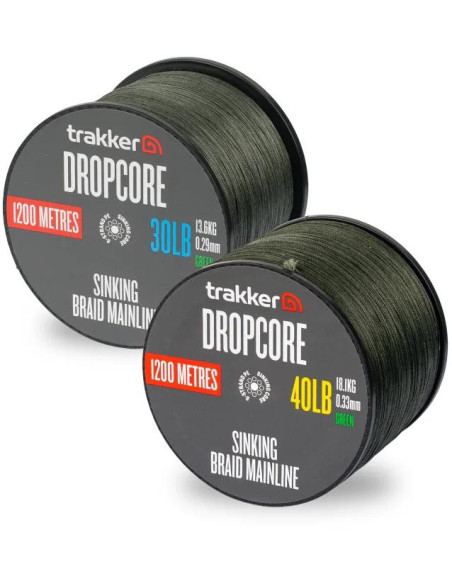 Trakker Kmenová šňůra Dropcore Braid Green 1200m