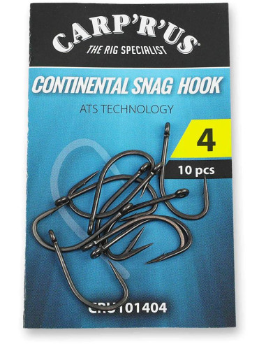 Carp´R´Us Háčky Continental Snag Hook ATS 10ks
