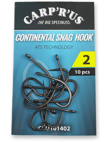 Carp´R´Us Háčky Continental Snag Hook ATS 10ks