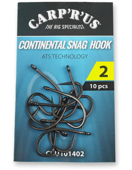 Carp´R´Us Háčky Continental Snag Hook ATS 10ks