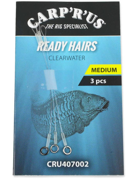 Carp´R´Us Hotové vlasy na boilie Clearwater Ready Hairs 3ks