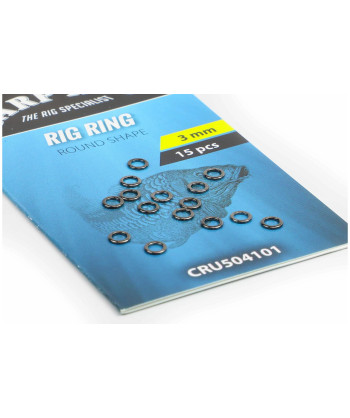Carp´R´Us Kroužky na návazce Rig Rings 3mm, 15ks