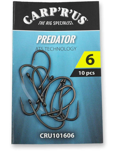 Carp´R´Us Háčky Predator ATS 10ks