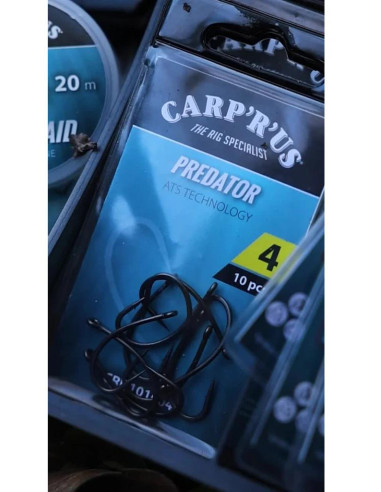 Carp´R´Us Háčky Predator ATS 10ks