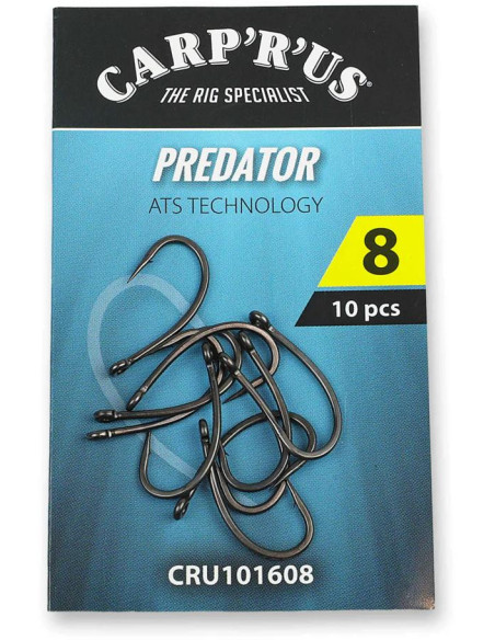 Carp´R´Us Háčky Predator ATS 10ks