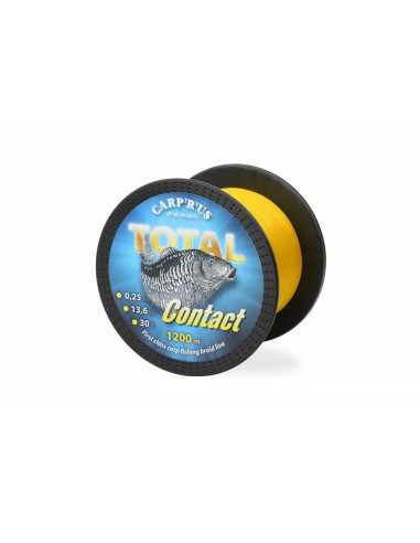 Carp´R´Us Pletená šňůra Total Contact 0,25mm