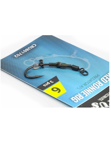 Carp´R´Us Návazec Ready Naked Ronnie rig - Predator 3ks