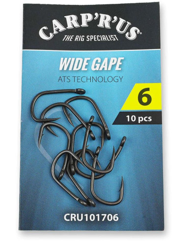 Carp´R´Us Háčky Wide Gape ATS 10ks