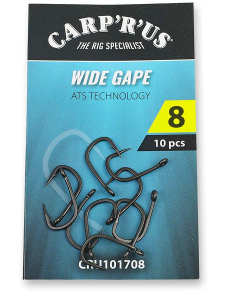Carp´R´Us Háčky Wide Gape ATS 10ks