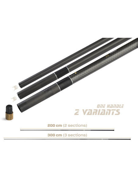 ZFISH Podběráková tyč Tactical handle 3.0m
