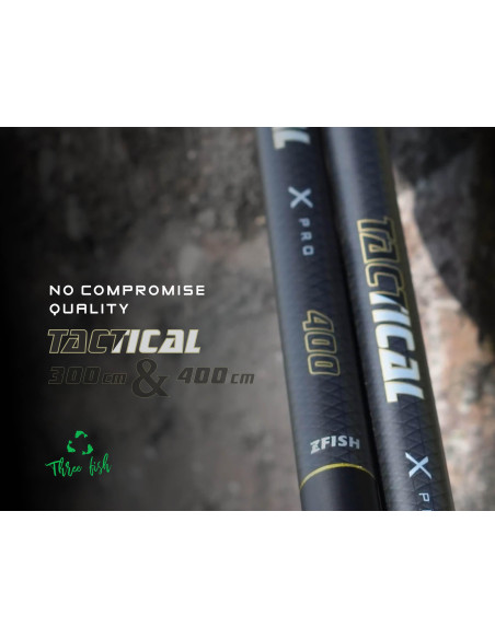 ZFISH Podběráková tyč Tactical handle 4.0m