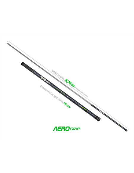 ZFISH Podběráková tyč Aero Grip Travel Landing Net Handle 2.70m