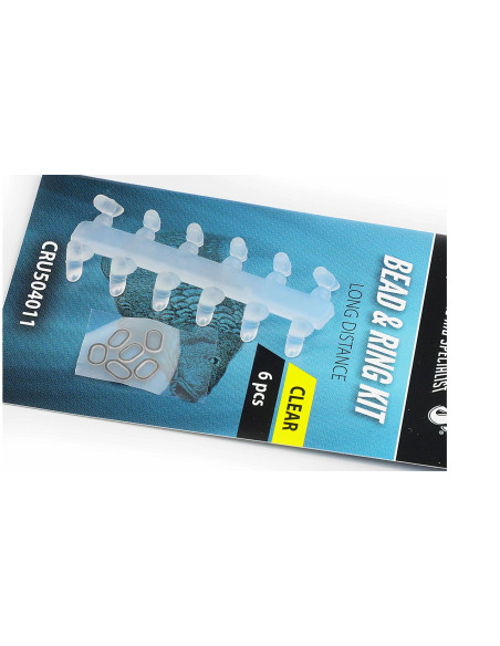 Carp´R´Us Zarážky Bead & Ring Kit - Long Distance 12+6ks