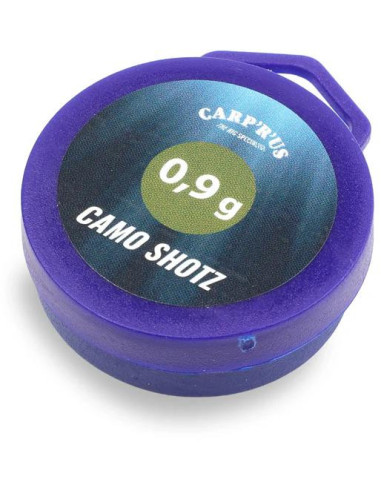 Carp´R´Us Zátěžové broky Camo Shotz Green 15g