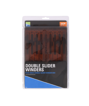 Preston Double Slider Winders 26cm Orange