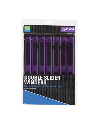 Preston Double Slider Winders 26cm Orange