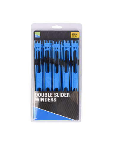 Preston Double Slider Winders - 18cm Red