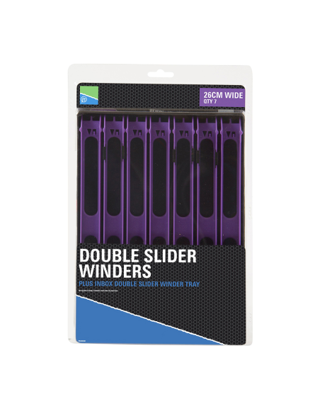 Preston Double Slider Winders - 20cm Green
