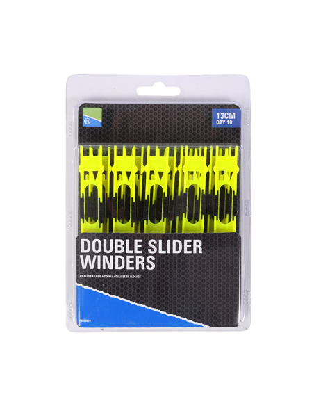Preston Double Slider Winders - 22cm Blue