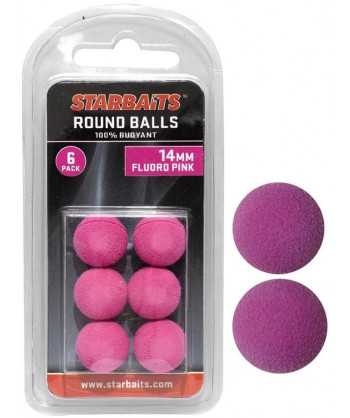 Round Balls 14mm růžová (plovoucí kulička) 6ks