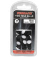 Two Tones Balls 10mm černá/bílá (plovoucí kulička) 12ks