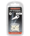 Pop Up Screws bílá (úchyt na plovoucí boilie) 25ks Pop Up Screws bílá (úchyt na plovoucí boilie) 25ks