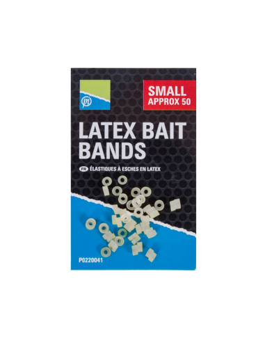 Preston Latex Bait Bands - Medium