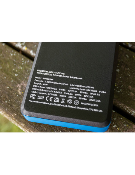 Preston Thermatech Power Bank - 20000Mah