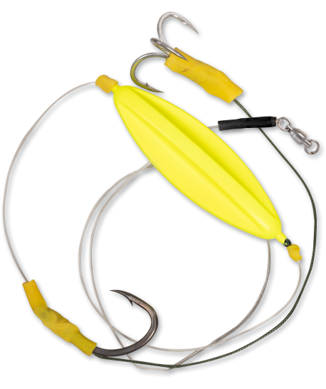 BlackCat NO8/0 2/0 Silent Combi Rig L: 200m 2 Mainline Ø: 120mm
