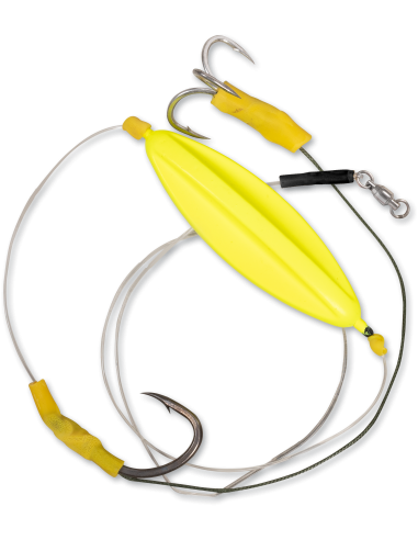 BlackCat NO8/0 2/0 Silent Combi Rig L: 200m 2 Mainline Ø: 120mm