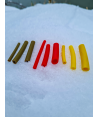 BlackCat Rig Tube Ø 3mm / 6mm L: 100m red 1 pcs